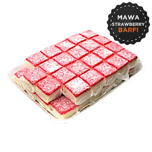 Mawa Strawberry Barfi