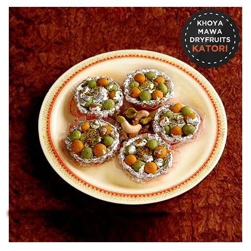 Khoya Mawa Dryfruits Katori