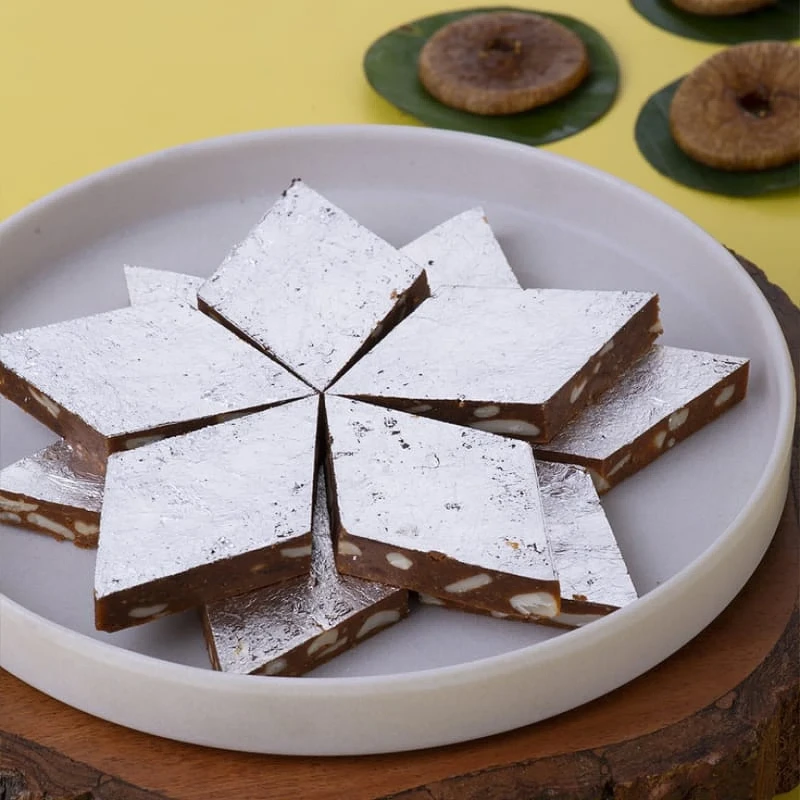 Sugar-Free Anjeer Barfi