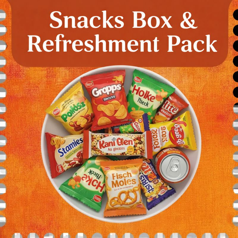 Snacks Box & Refreshment Pack